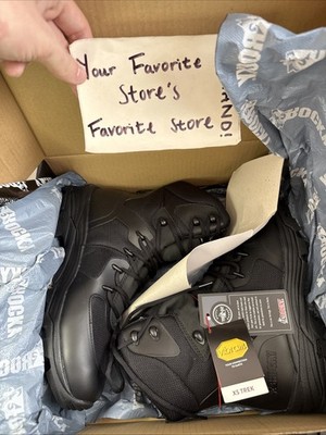 Rocky Code Blue Service Tactical Military Boots Soft Toe Black Men s Size 9.5 D
