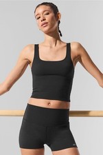 Alo Softsculpt Precision Tank Size Small - Black