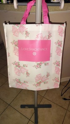 LoveShackFancy Target Exclusive Tote Bag Love Shack Fancy Rare Pink 7/5/26