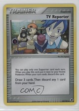 TV Reporter Pokémon EX Dragon Frontiers #82 2006 on eBay