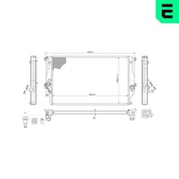 ERA MotorküHler WasserküHler 673321 FüR Toyota RAV 3 ALA35_ 4WD ALA30_ ALA30R