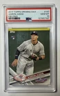 AARON JUDGE 2017 Topps Opening Day Fielding #147 Rookie RC PSA 10
