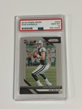 2018 Panini Prizm Rookie Sam Darnold #203 PSA 10  Football Card. rookie card picture