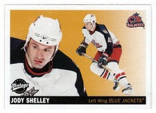 Jody Shelley - Columbus (Hockey Card) 2002-03 Upper Deck Vintage # 76 - Mint