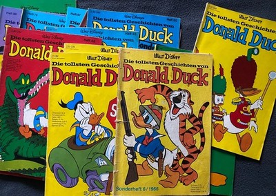Die tollsten Geschichten von Donald Duck - 17 Hefte