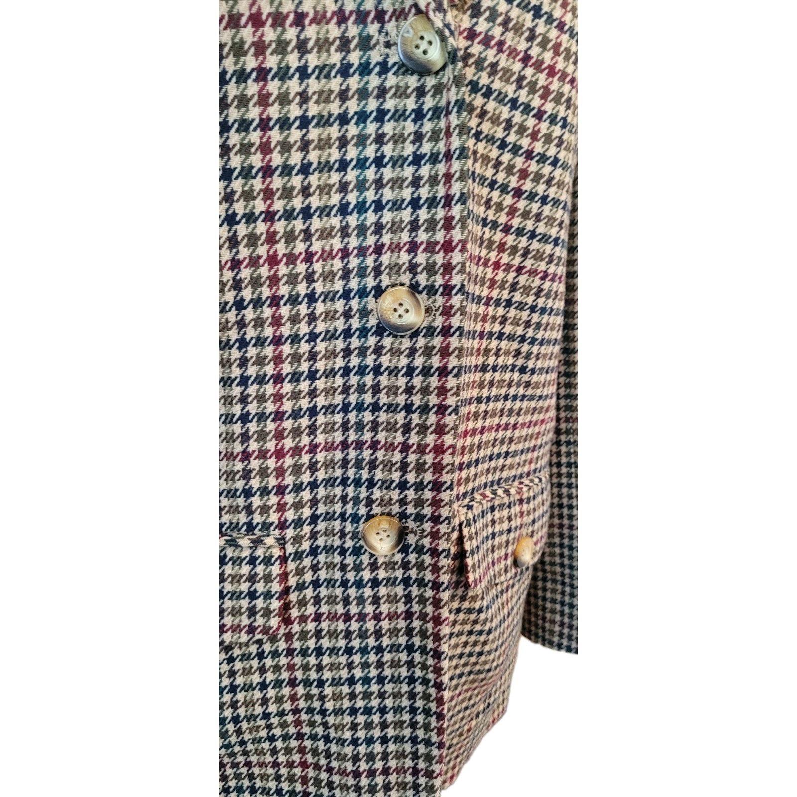 Vintage Pendleton Knockabouts 100% Wool Houndstoo… - image 9
