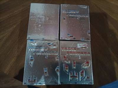  The Original Transformers Cartoon Animated Series DVD Box Set Lot Seasons 1-3
