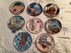 Complete Set - Eight Dachshund Plates Issued By The Danbury Mint Gary Patterson