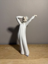 Lladro Boy Yawning Awakening 1971 Porceline Figure - Made In Spain NAO