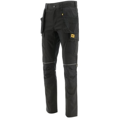 CAT Arbeitshose Bundhose Trade Pockets schwarz robuste Herren Workwear Gr. 32-36