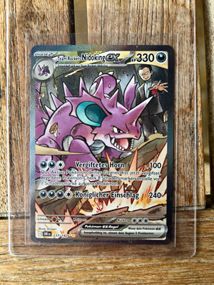 Team Rocket's Nidoking ex 233/182 DE Holo KP 330 Phase 2