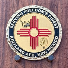 Kirtland Afb New Mexico Serving Freedoms Finest Challenge Coin 146 Kirtland Afb New Mexico Serving Freedoms Finest Challenge Coin 146