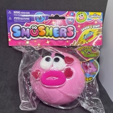 Orb Curiosities Smushers Smush Face Squishy - Pink 100 Authentic Sealed