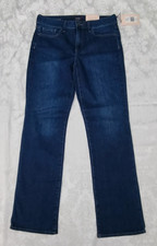 NWT NYDJ Women  s Jeans Size 6 Marilyn Straight Color Blue Cooper Denim