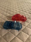 RARE VOLKSWAGEN BEETLE PEN/PENCIL holder Recycled PLASTIC Promo Autoshow LOT (2) — photo 1