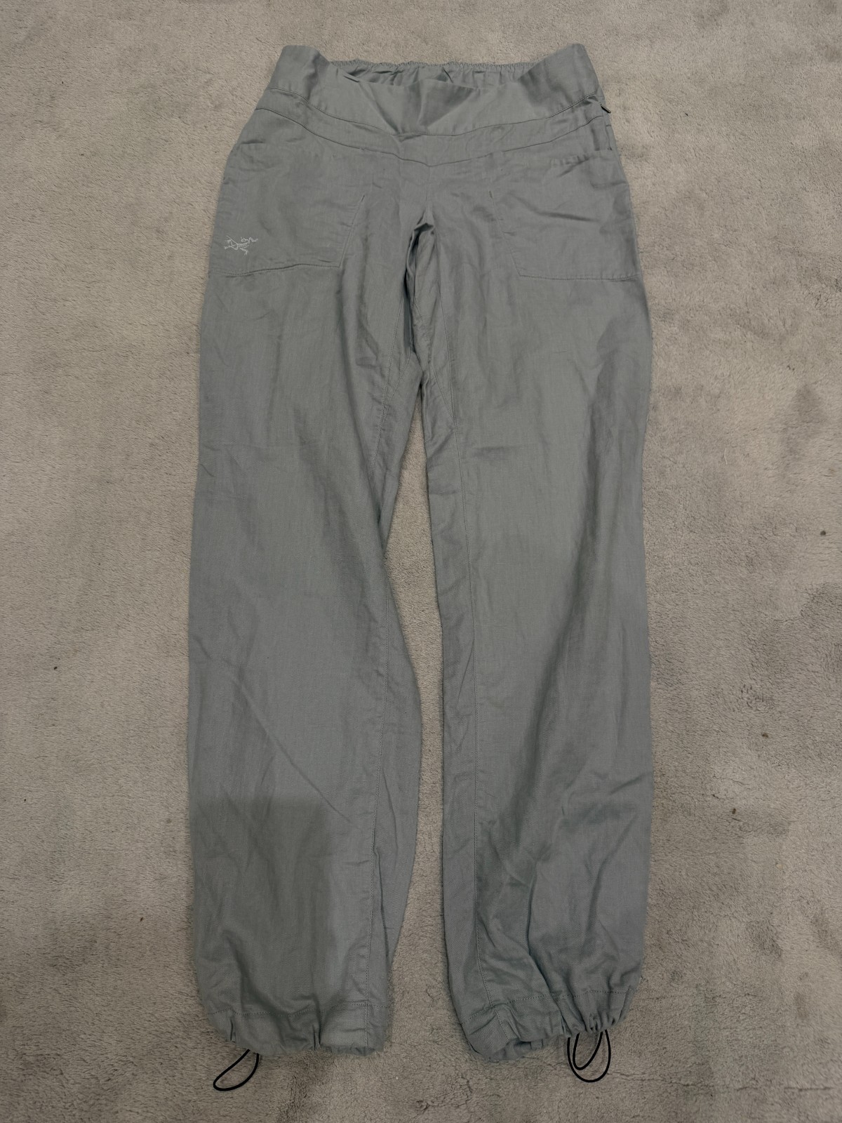 ARC'TERYX WOMEN'S TREKKING HIKING OUTDOOR PANTS TROUSERS GREY SIZE 8