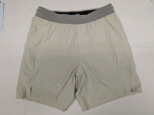 NWOT Ten Thousand Set Moss Gray Shorts Mens Medium Lined 6.5" Tag Removed