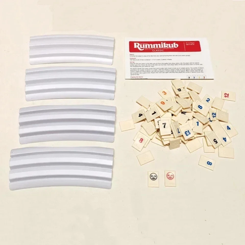 Rummikub 2-4 Player Game Ideal Classic Family Strategy Board Game Set All Age UK - Image 2 of 4