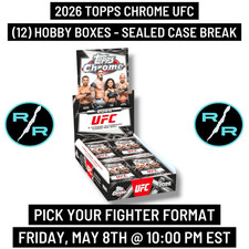 AILIN PEREZ - 2026 Topps Chrome UFC 12x Hobby Box 1x Case Break