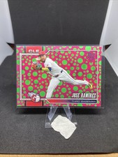 2026 Topps - Jose Ramirez - Easter Green & Pink Polka Dots #284 - Guardians