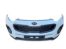 KIA SPORTAGE QL MK4 Complete BUMPER FRONT WHITE 2016-2021 WHITE WD Genuine OEM