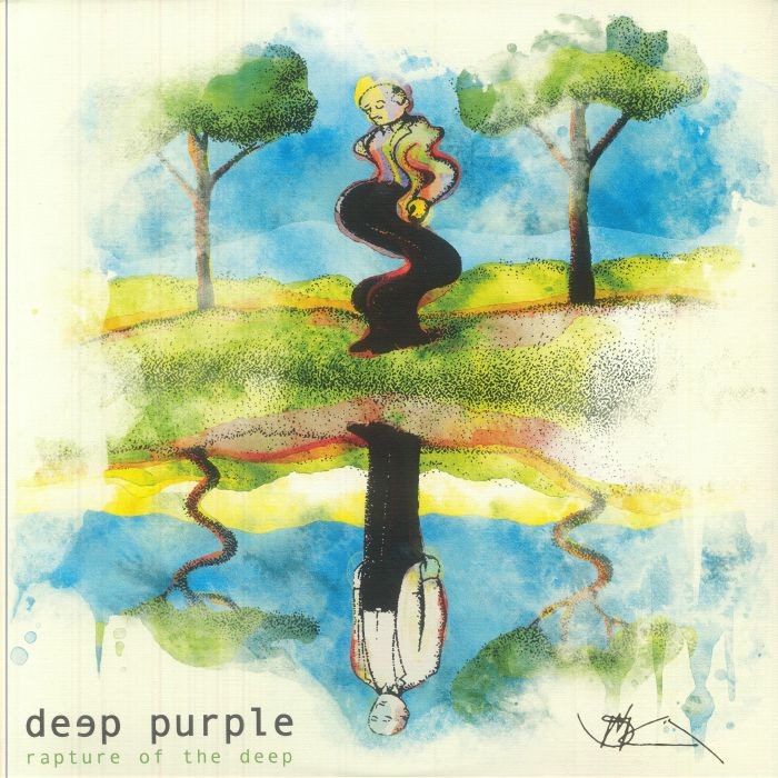 DEEP PURPLE - Rapture Of The Deep - gatefold translucent blue marbled vinyl 3xLP