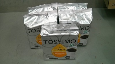 Tassimo Gevalia Kaffe Morning Roast Coffee Disks - Total of 70 Disks