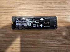 W01 WD BLACK SN850X 4TB Open Box NVMe M.2 PCIe Gen4 SSD