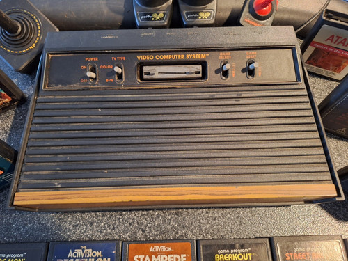 Atari 2600 4-Switch Console Bundle with Games Modern TV Ready TESTED WORKING - Bild 8 von 10