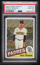 2020 Update Silver Pack 1985 Topps Chrome Baseball Trent Grisham PSA 10 0ly5