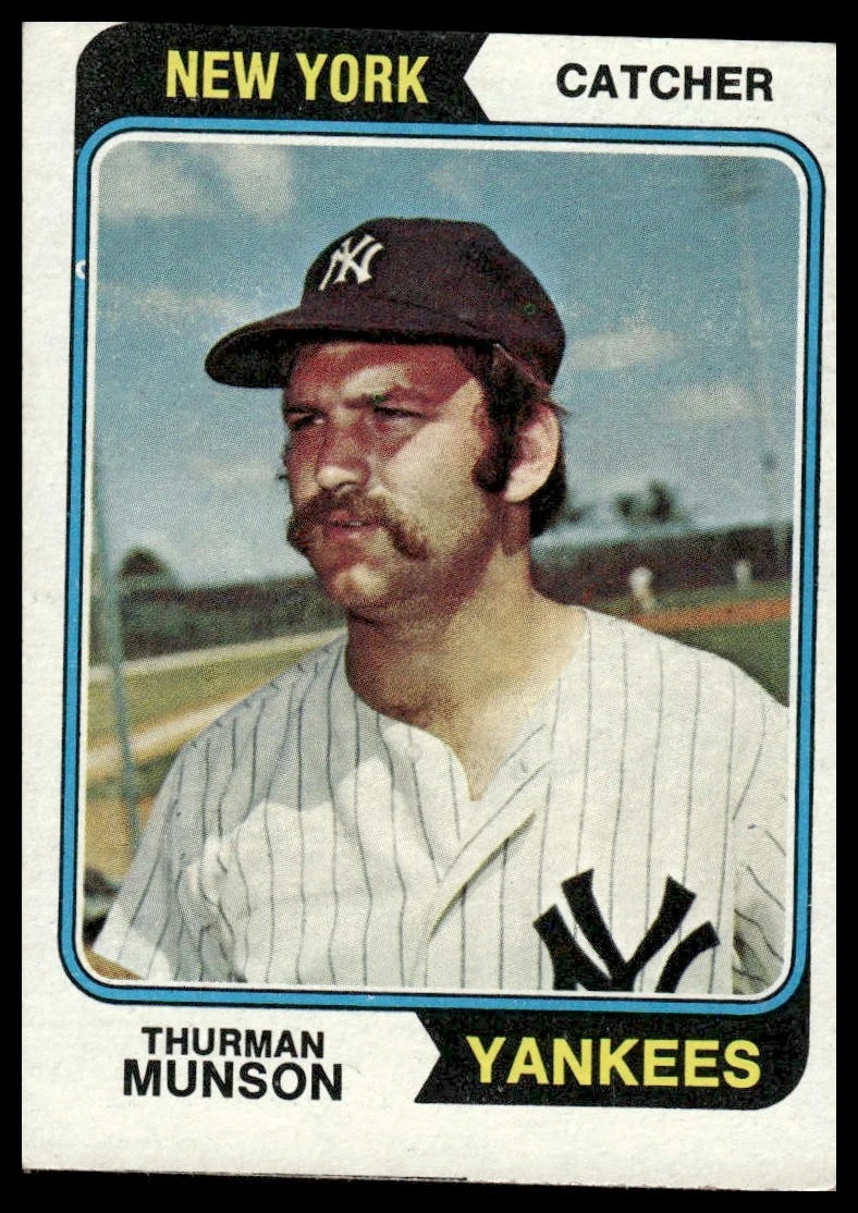 1974 Topps Thurman Munson #340 New York Yankees - Free Shipping