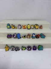 Lot of 23 Assorted POKEMON Characters Croc Jibbitz Shoe Charms