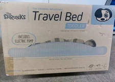 The Shrunks - Toddler Travel Bed w/ Electric Pump & Bag, Portable matress (New)