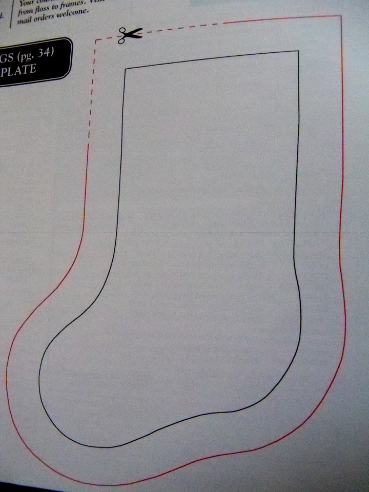 Stoney Creek журнал вышивка крестиком Ptrn "мини чулки" 6 дизайнов с шаблоном - Изображение 3 из 3
