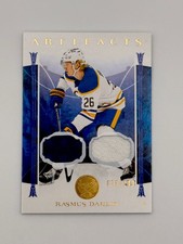 2022-23 Upper Deck Artifacts Gold Material Relics /249 Rasmus Dahlin #13 Sabres