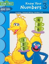 SESAME STREET WIPE OFF WORKBOOKS: KNOW YOUR NUMBERS By Learning Horizons