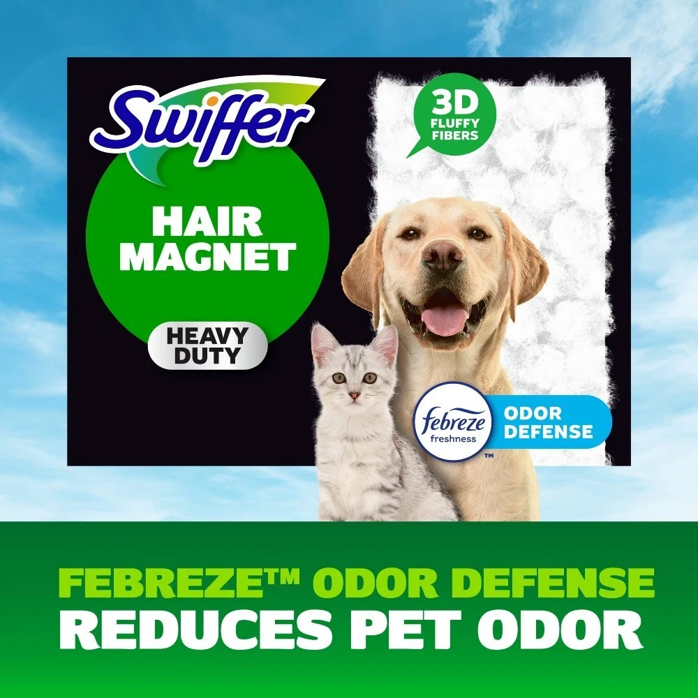 Sweeper Pet Heavy Duty Dry Multi-Surface Cloth Refills for Floor Cleaning, - thumbnail 3