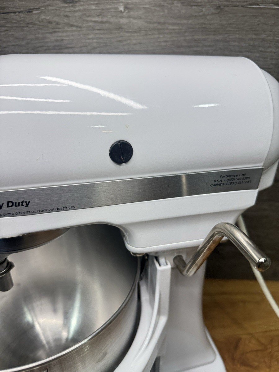KitchenAid K5SS Heavy Duty Series 5qt Stand Mixer - White for sale
