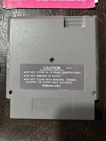 Commando NES Nintendo Cartridge Box Manual Authentic