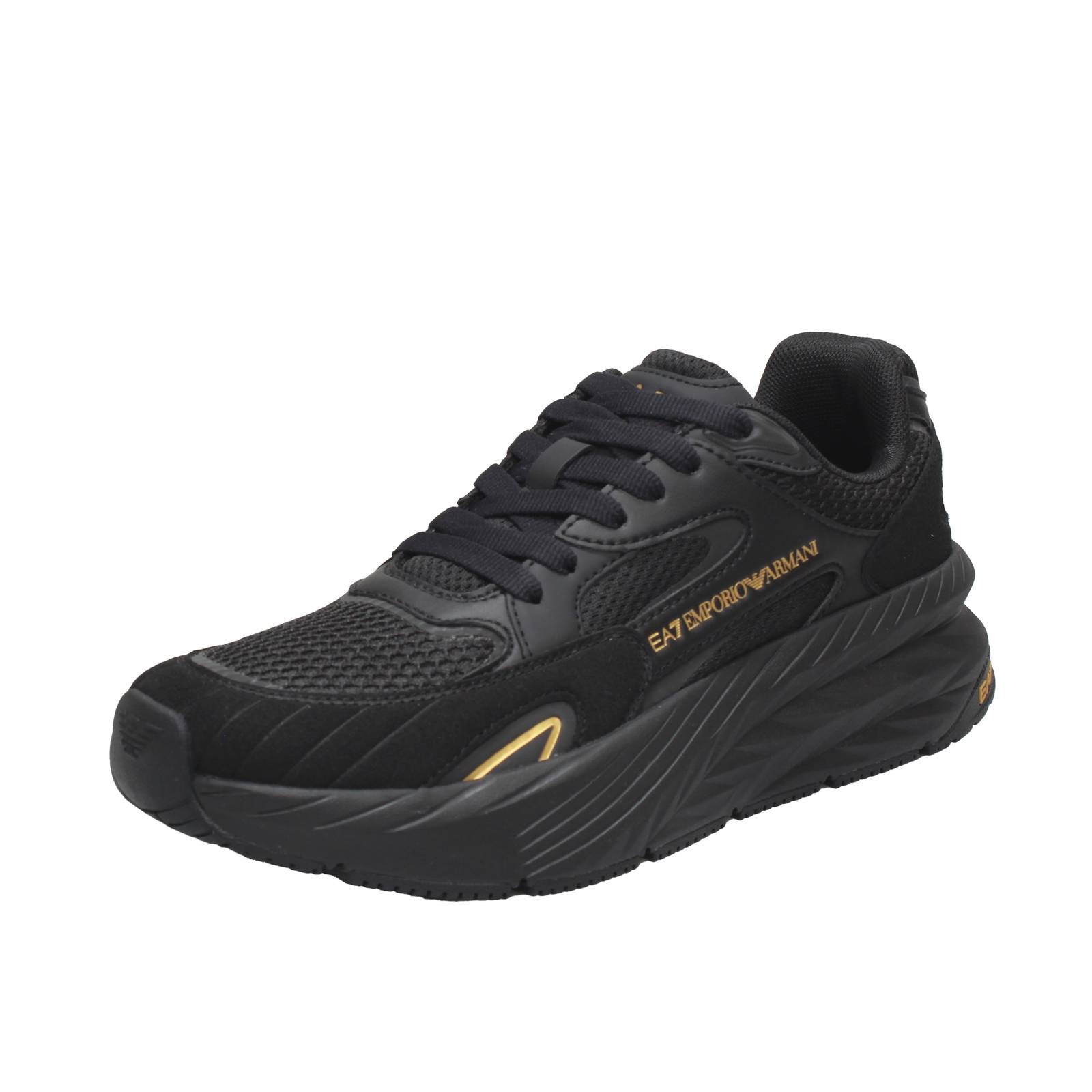 Ea7 Emporio Armani Crusher Sonic - Sneaker mit erhhter Sohle schwarz - Gre 42 29190₽