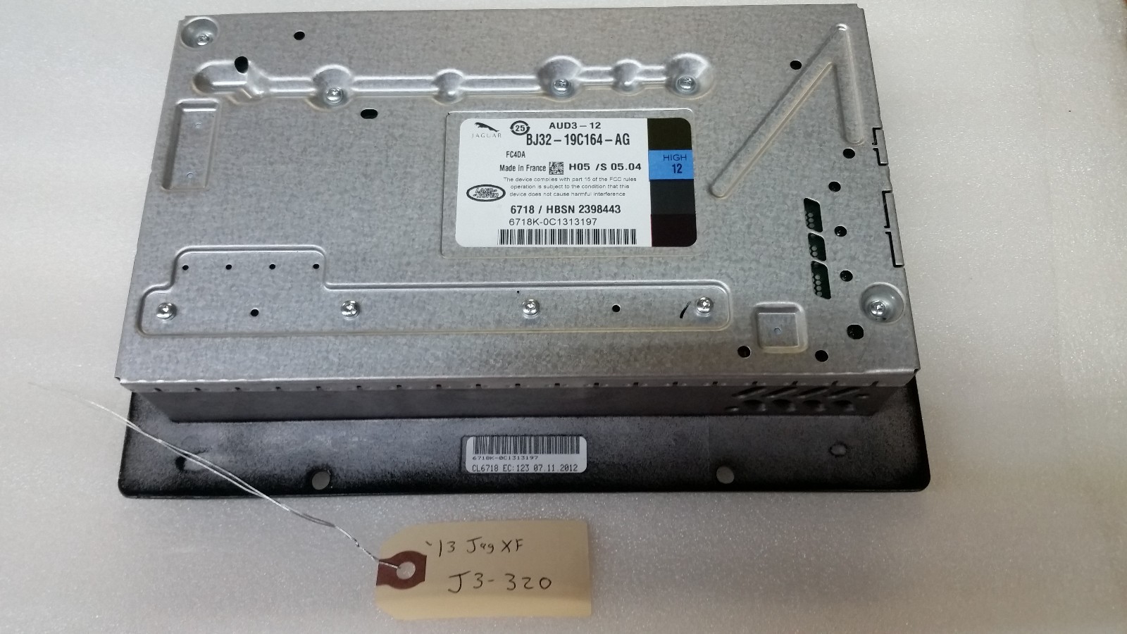 2009 - 2017 Jaguar XF XFR XJ XJL X351 Meridian Stereo Audio Amplifier Amp Oem