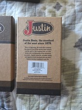 Justin Rodeo JR Leather Wallet with RFID Protection NWT