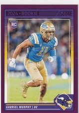 2024 SCORE GABRIEL MURPHY PURPLE PARALLEL ROOKIE