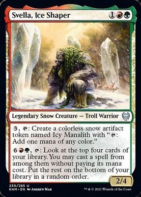 Svella, Ice Shaper - LP Foil U : Kaldheim