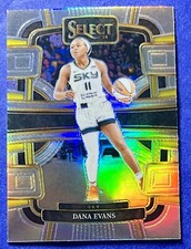 Dana Evans 2023-24 Panini Select WNBA SILVER PRIZM CONCOURSE #73 CHICAGO SKY