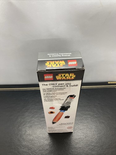 LEGO STAR WARS RETIRED 3107 Darth Vader Pen Writing System Mini Figure Torn Box - Picture 8 of 16
