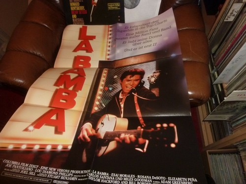 Los Lobos La Bamba Bo Diddley, OST, Limited Edition Film POSTER LP, 12" 1987 - Bild 2 von 3