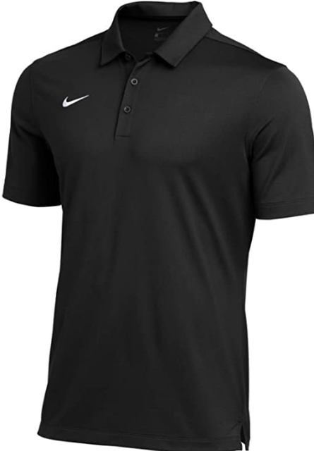 anthracite nike polo