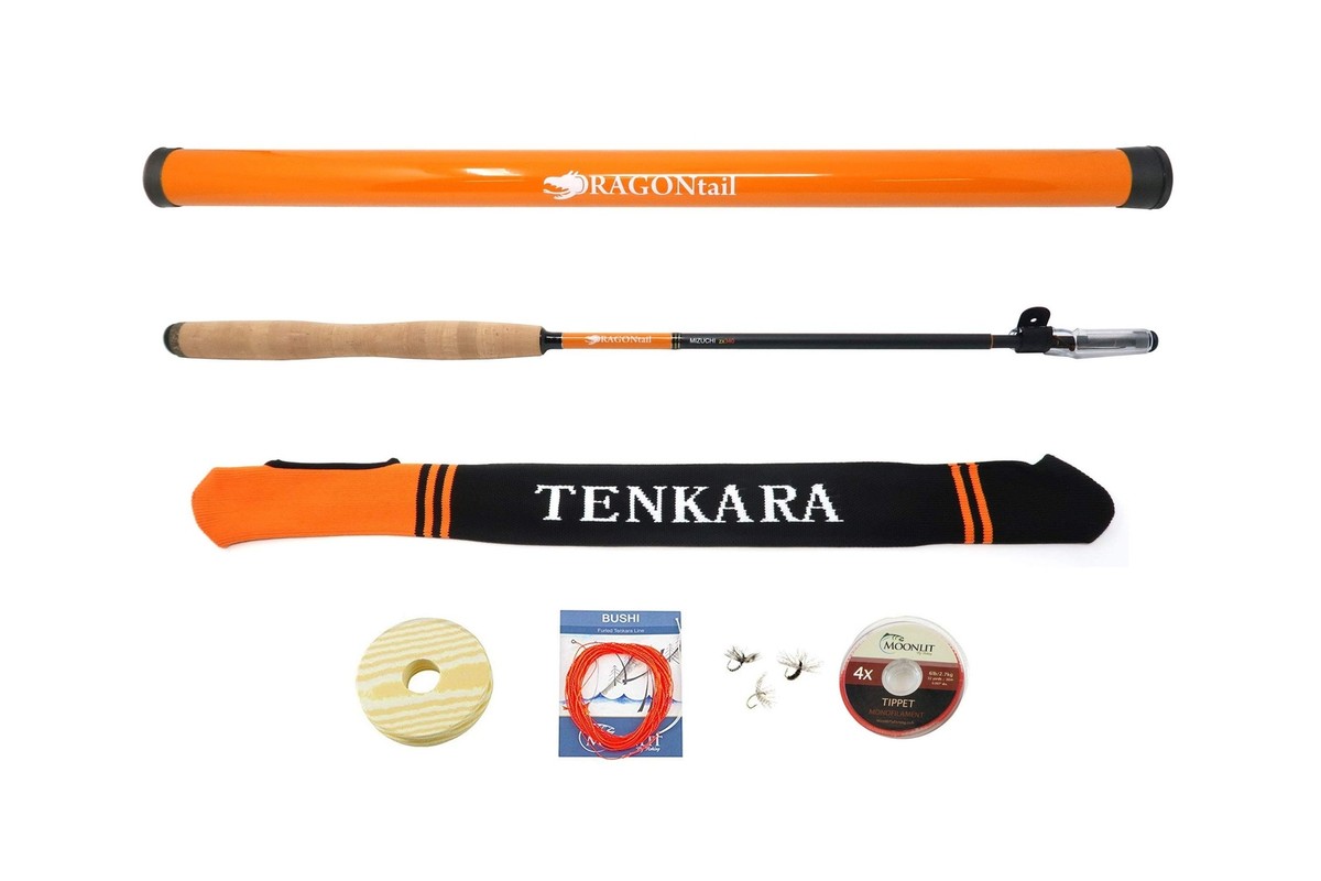 DRAGONtail MIZUCHI zx340 Zoom Small Stream 3 Length Tenkara DRAGONtail MIZUCHI zx340 Zoom Small Stream 3 Length Tenkara