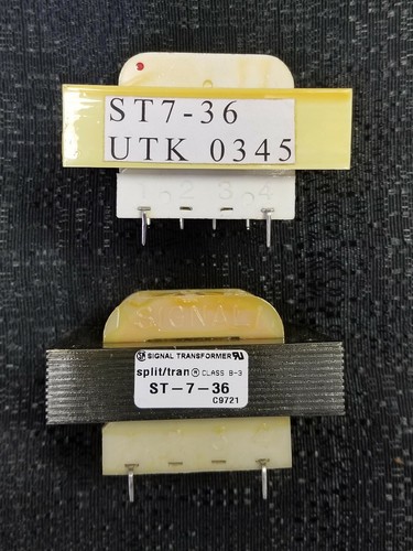 10pcs Signal (qty8) & Ultratek (qty2) ST7-36 36VA Power Transformer PCB Mount